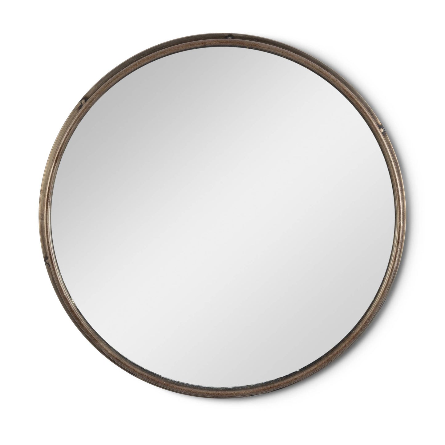 Park Hill Collection Iron Frame Mirrored Tray