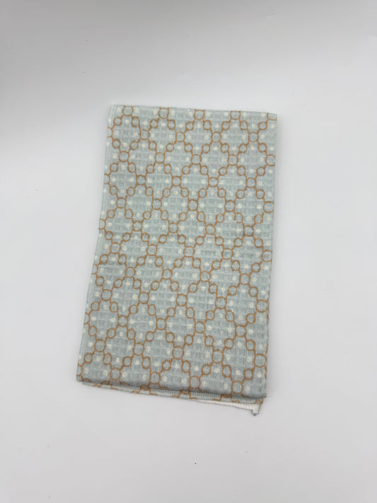 Microfiber Tea Towel with Diamond Pattern