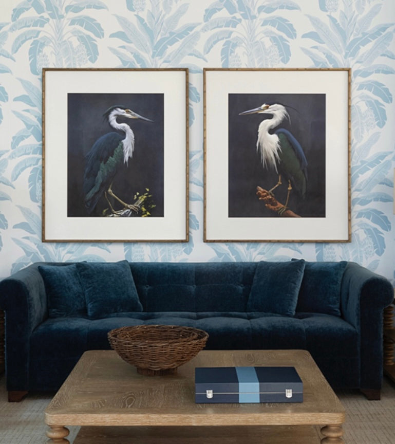 Heron Wall Art Style 2