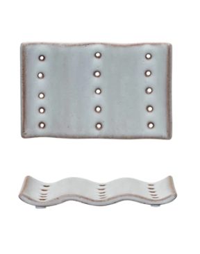 Stoneware Soap Dish