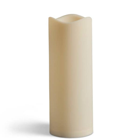 3"D x 8"H, Resin Indoor / Outdoor Flameless LED