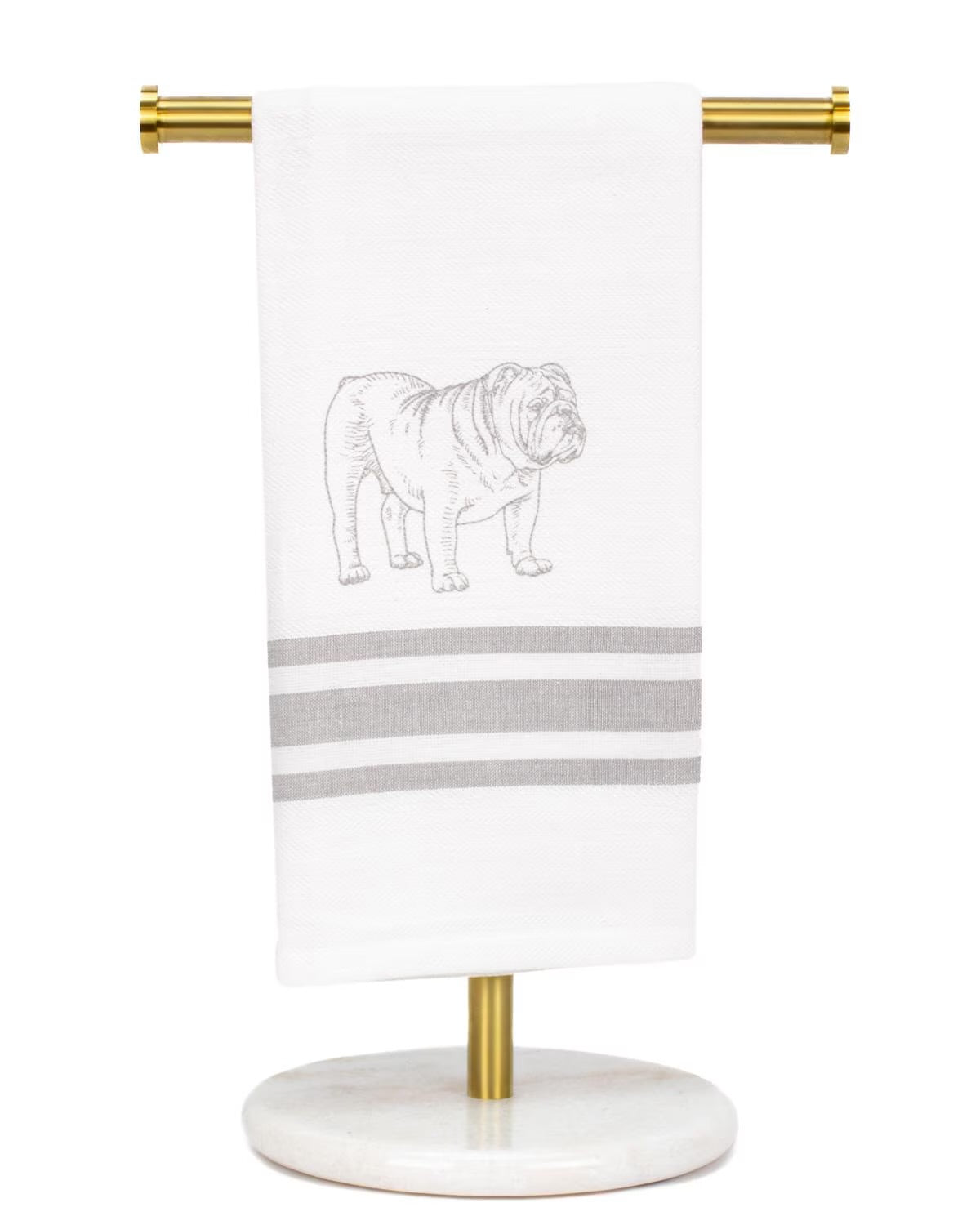 Bulldog Hand Towel