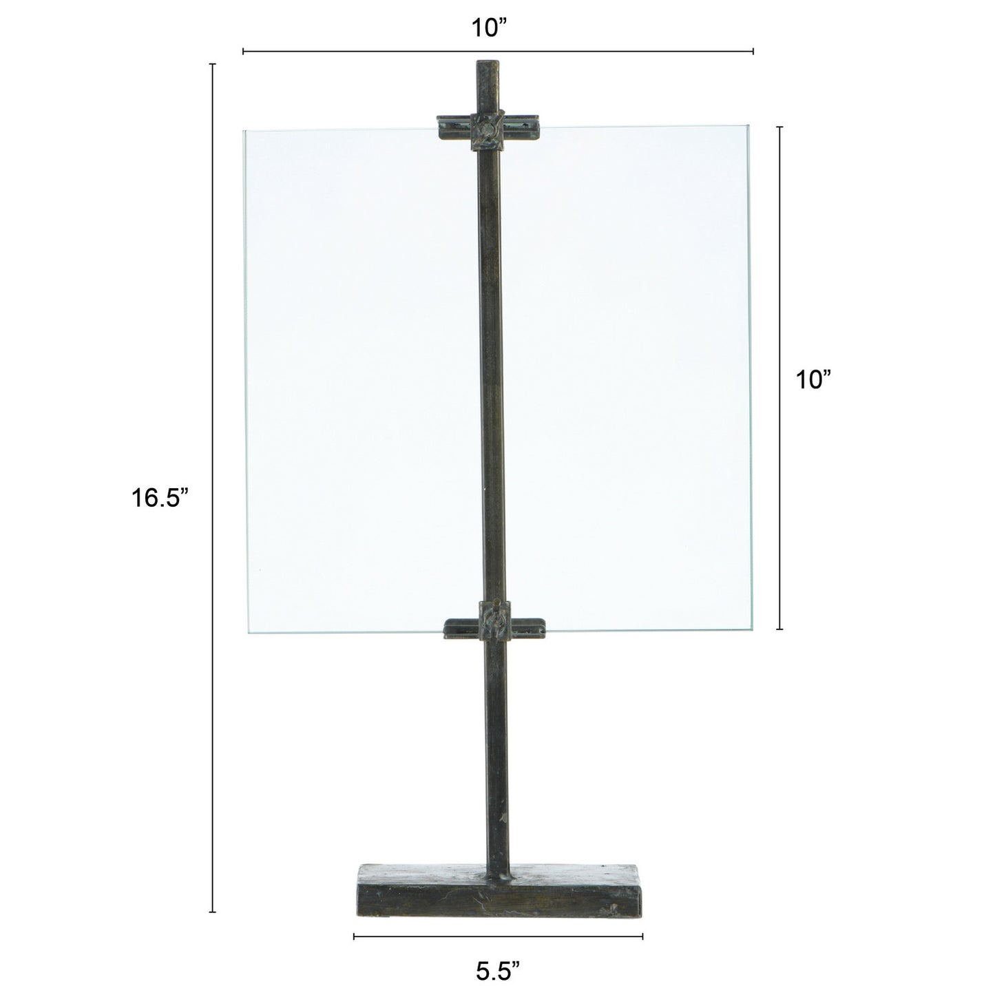 Floating Photo Frame with Metal Stand