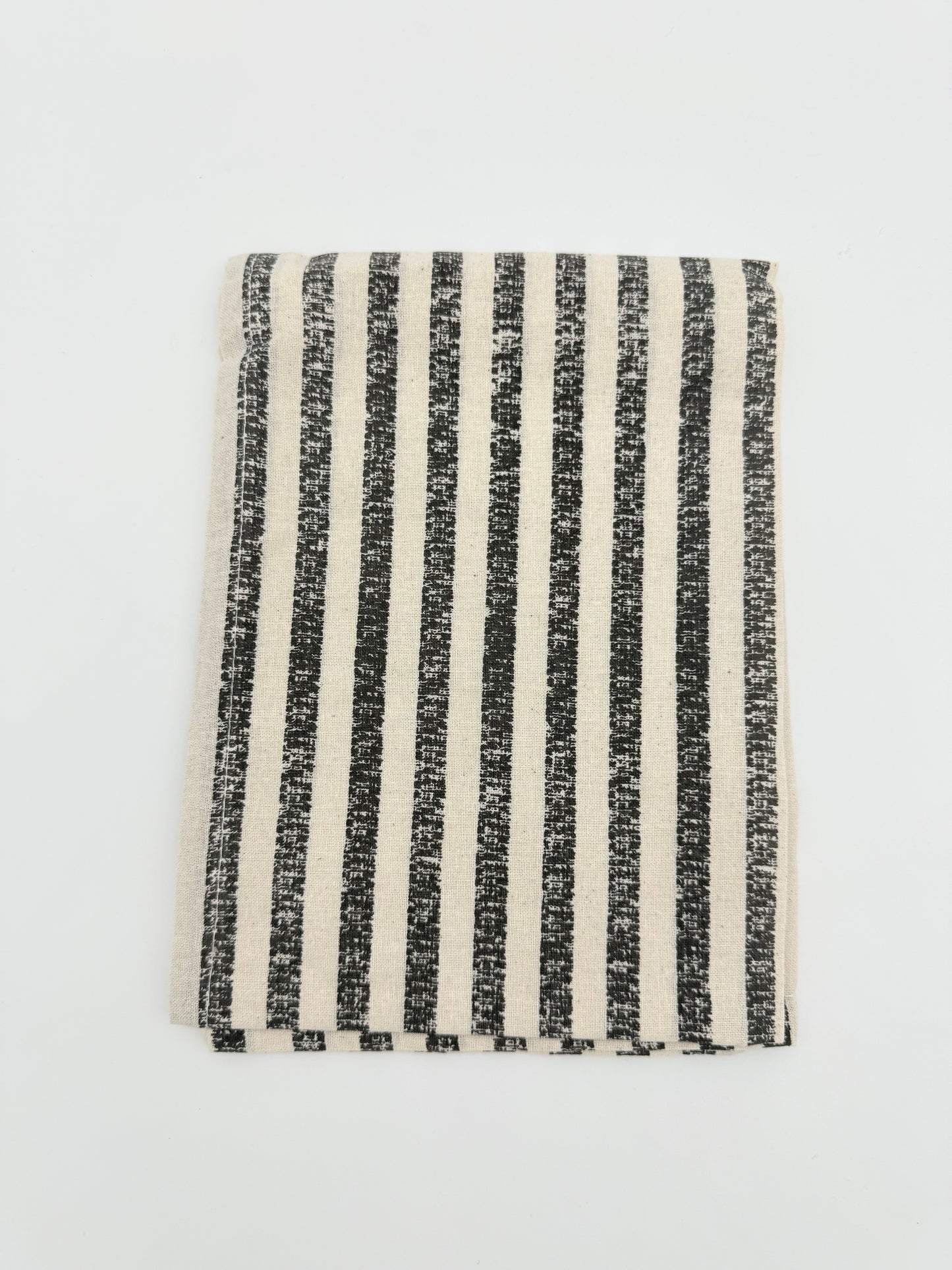 Woven Cotton Tea Towel with Stripes (Styles will vary)