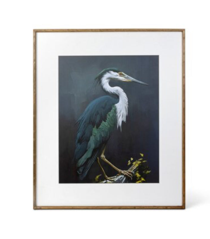 Heron Wall Art Style 1