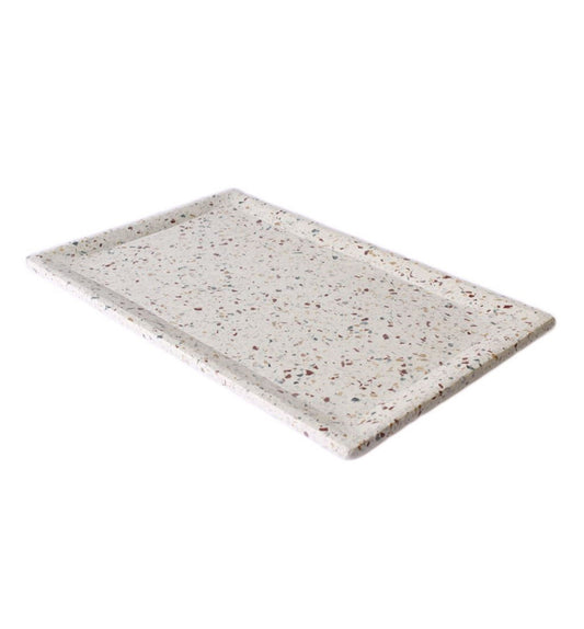 Large Terrazzo Rectangular Tray