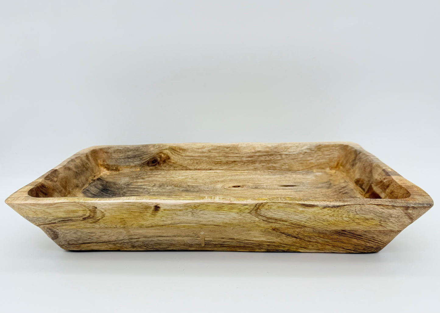 Mango Wood Scalloped Tray