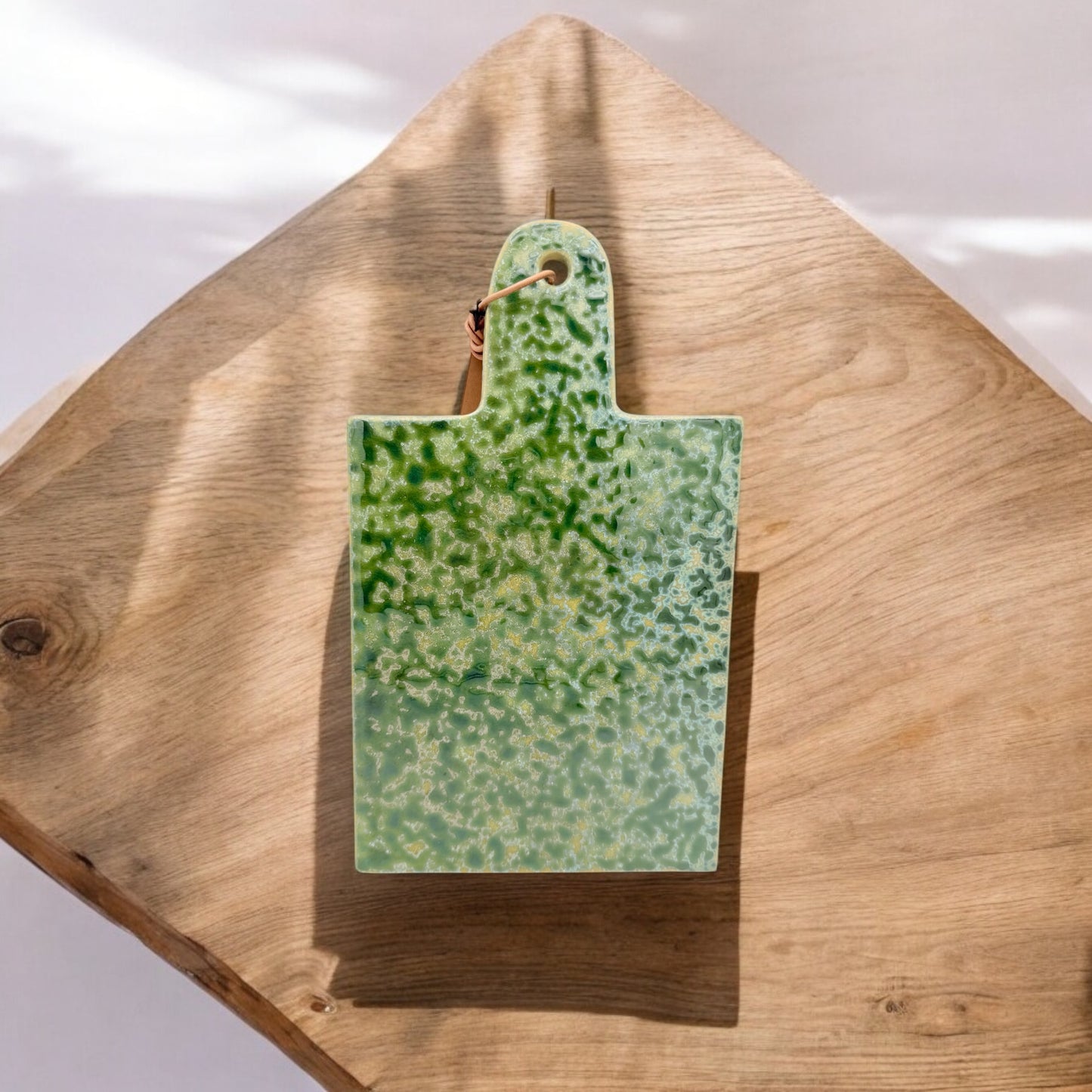 Green Cheese Board/Cutting Board