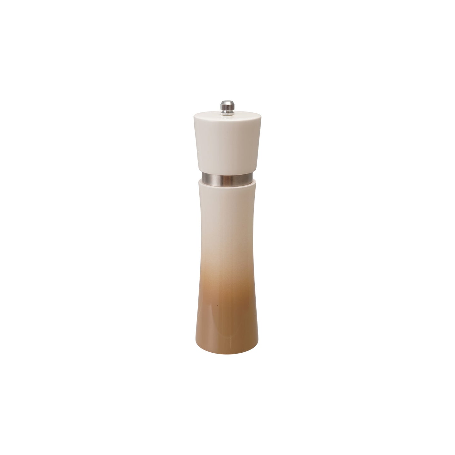 Salt/Pepper Mill, Cream & Tan Color Ombre