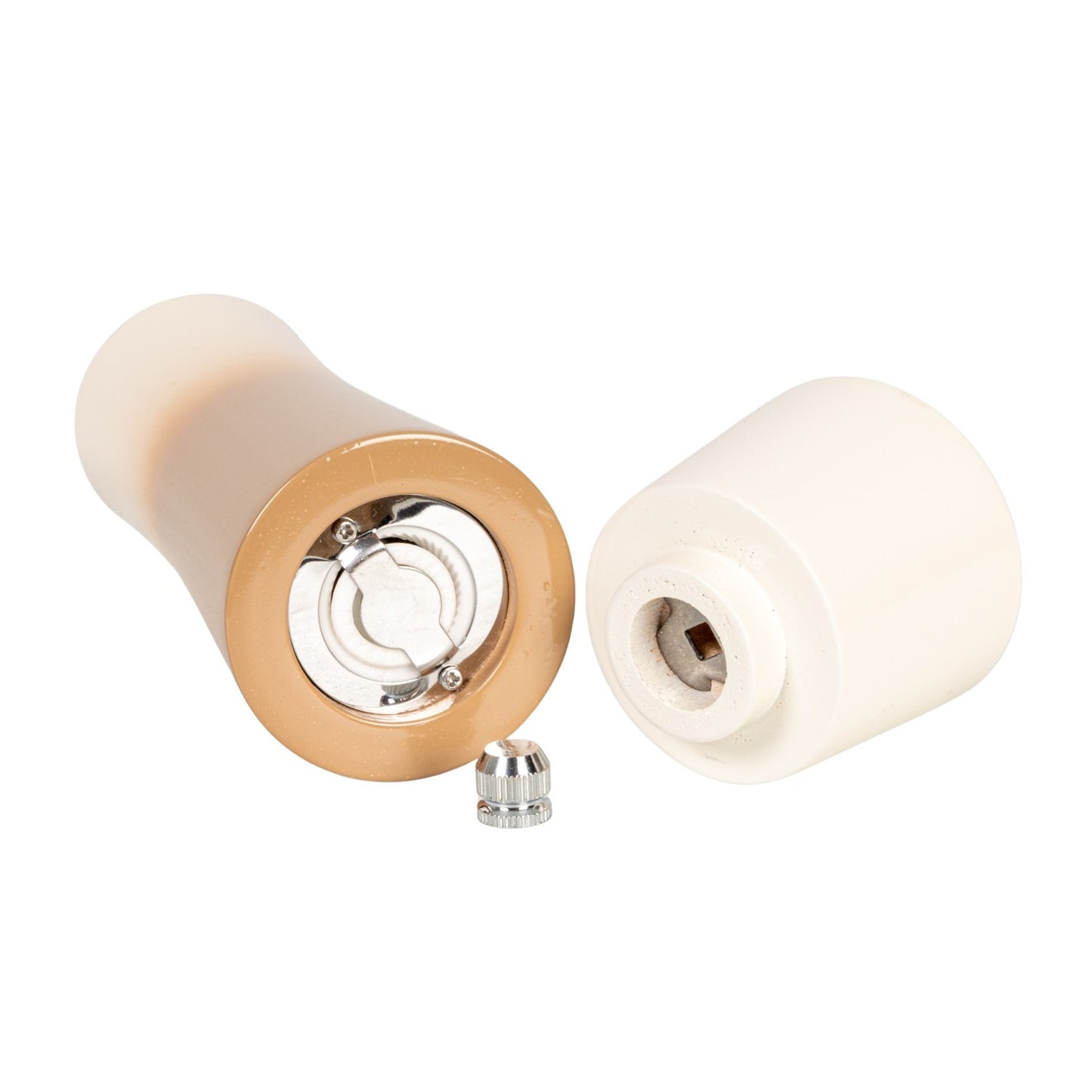 Salt/Pepper Mill, Cream & Tan Color Ombre