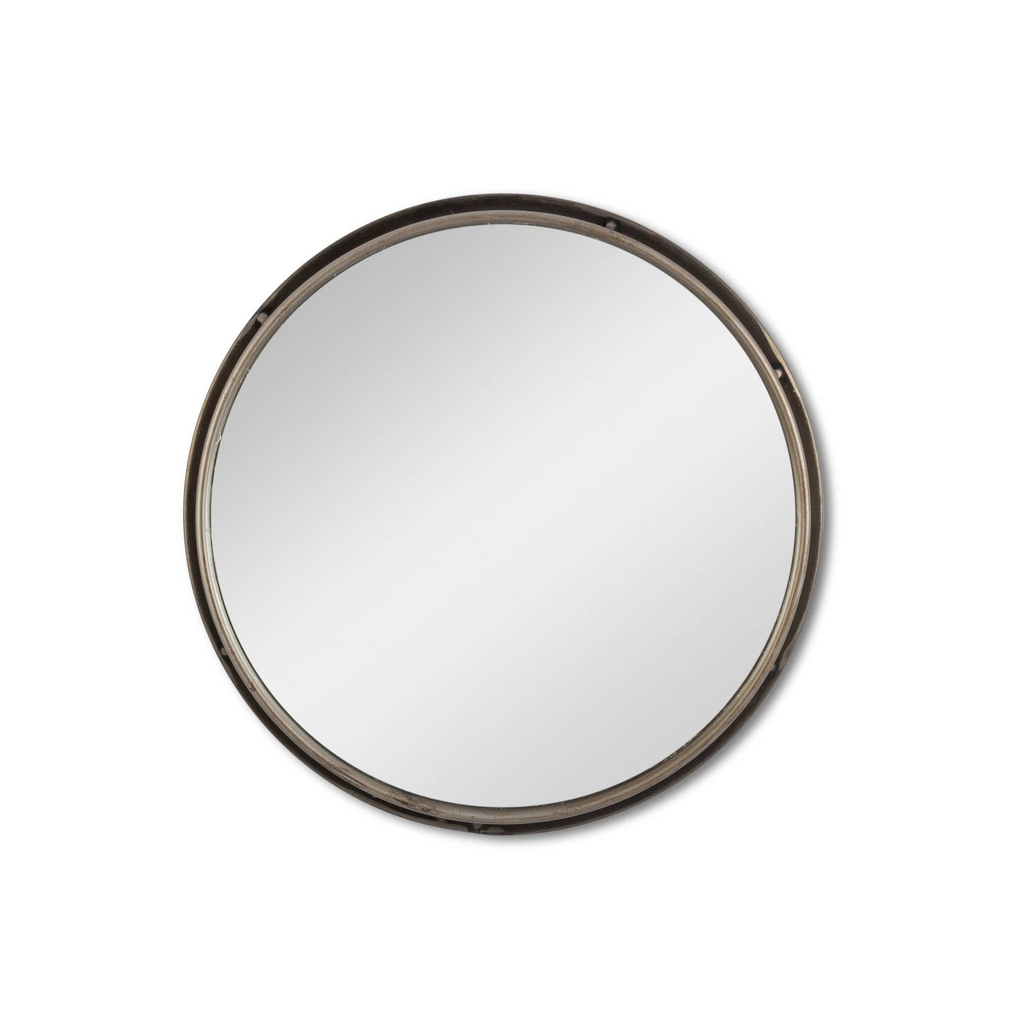 Park Hill Collection Iron Frame Mirrored Tray