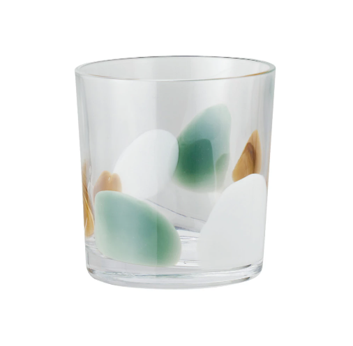 12 oz. Handmade Art Glass Drinking Glass