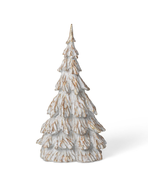 Snowy Tabletop Pine Tree, Small
